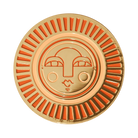 'The Sol Coaster' crafted from durable material, featuring a bright sunny design