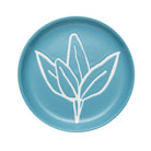 A Sage Leaf Coaster with a detailed leaf design, on a light-colored surface.
