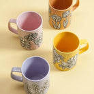 Sunflower Mug - A delightful mug featuring a vibrant sunflower design for a cheerful morning routine.