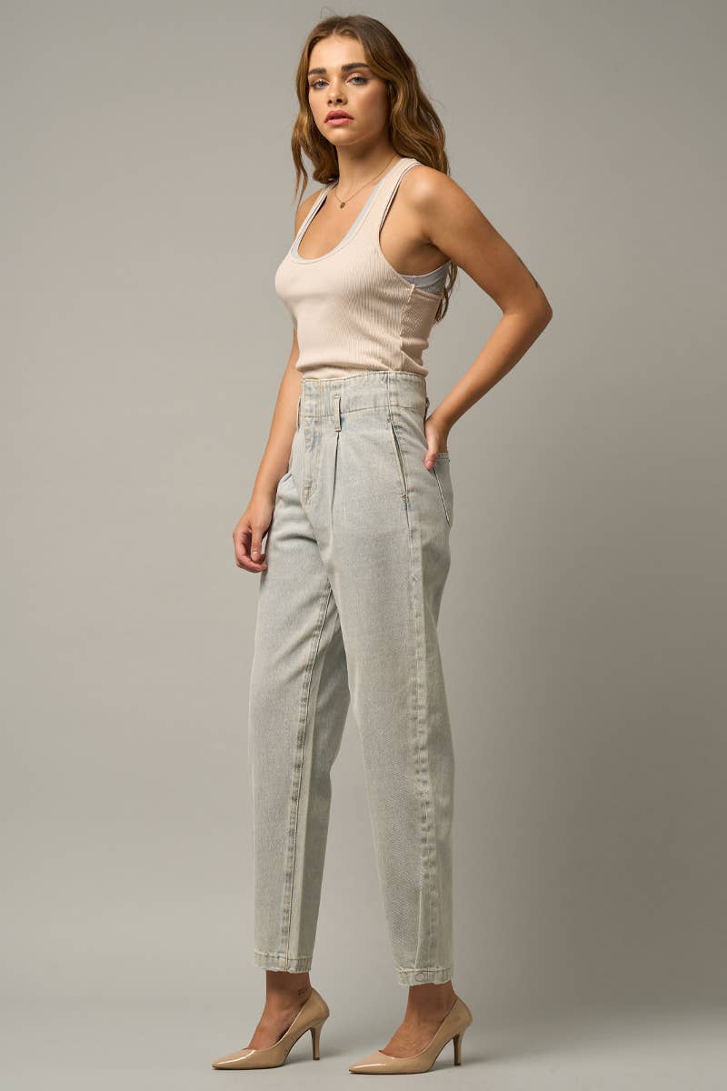 Super High Rise Balloon Jeans