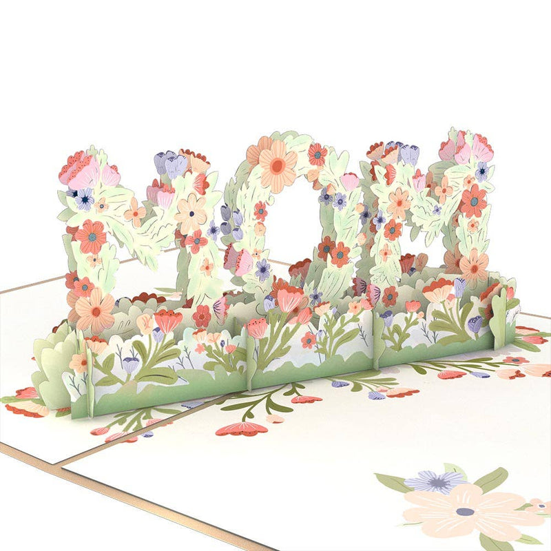 Floral Mom Pop-Up Card Pop-Up Card