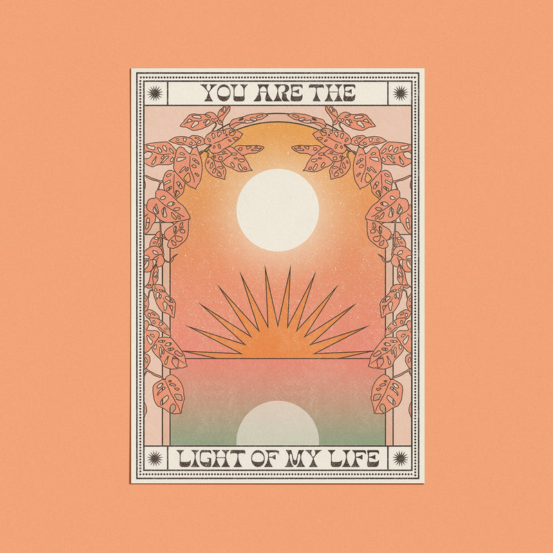 You Are the Light of My Life Card