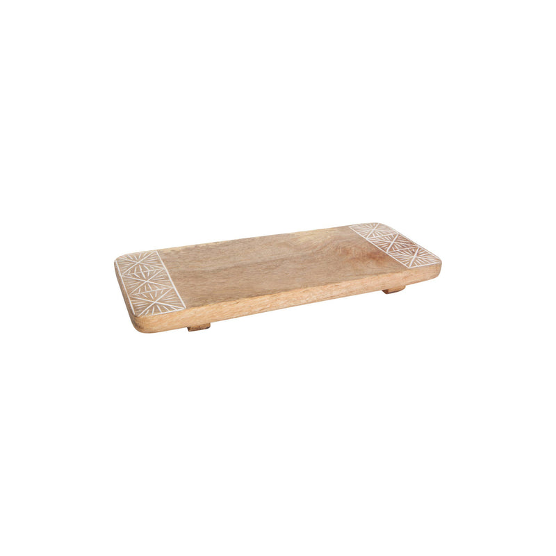 Nosh Mango Wood Rectangle Tray