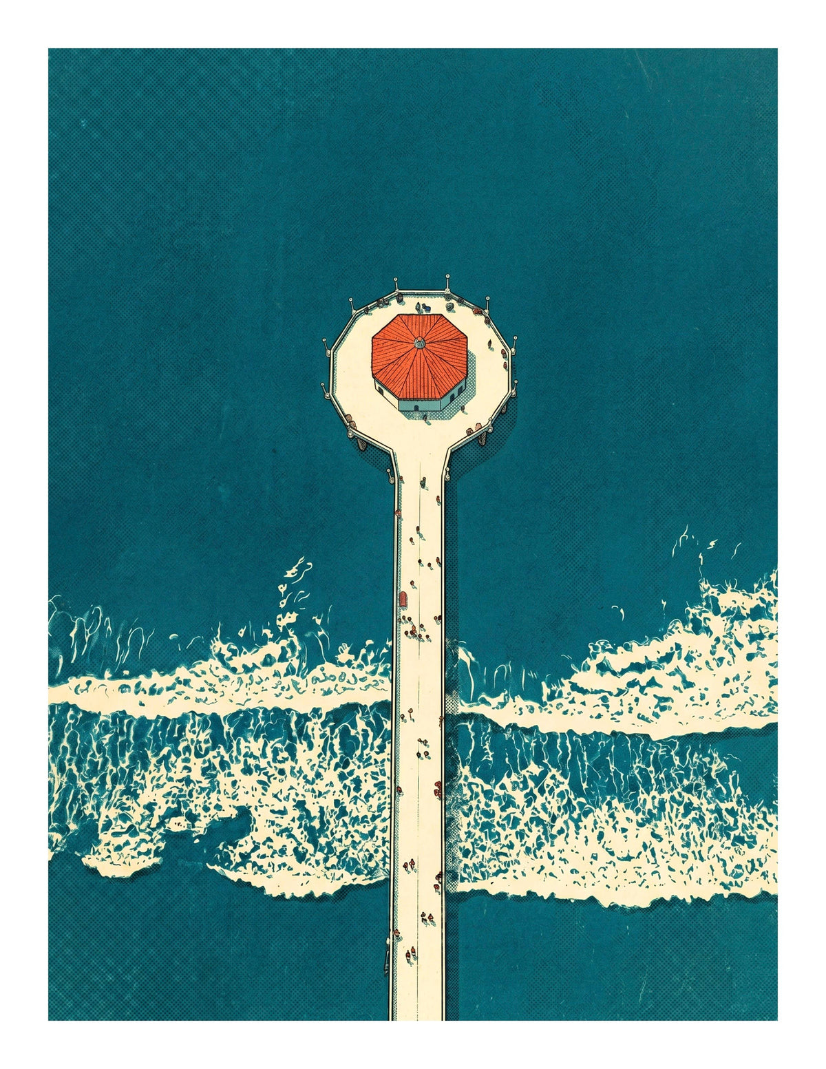 Manhattan Beach Print