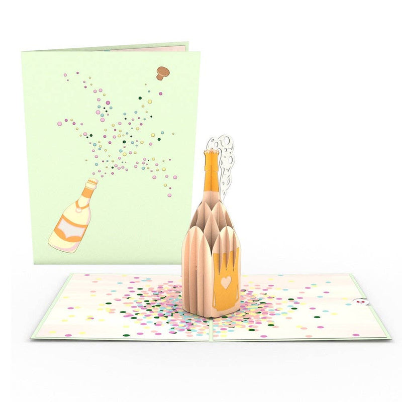 Champagne Pop-Up Card