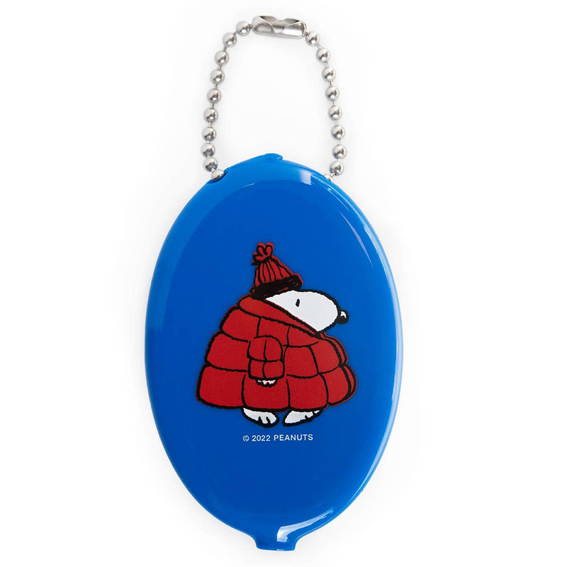Peanuts - Snoopy Puffy Coat Coin Pouch