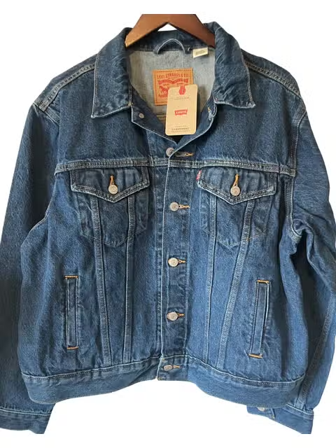 Hand Beaded Desert Levi's Jacket - Meticulously crafted with intricate desert-inspired beadwork. Elevate your style with this unique and statement-making Levi's jacket.
