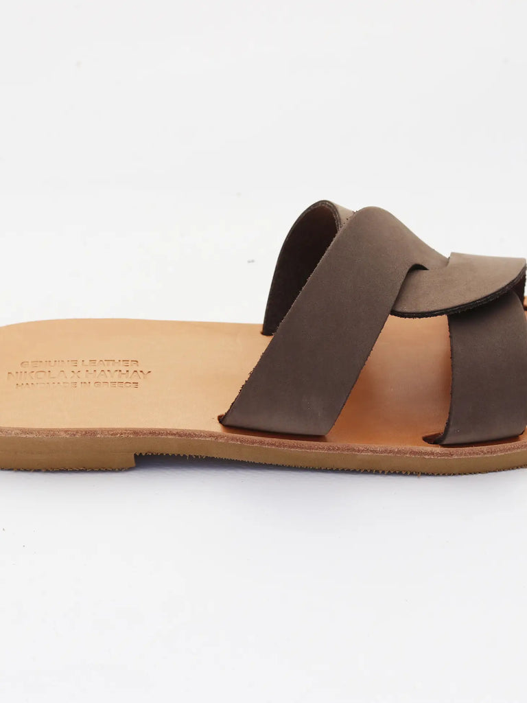 Forma Artisan Series Leather Artema Sandals in Light Brown - Meticulously handcrafted leather sandals with a timeless design.