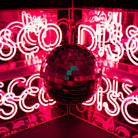 FORMA's Neon Pink Disco Light, a vibrant sign bringing the energetic glow of the dancefloor to your space.