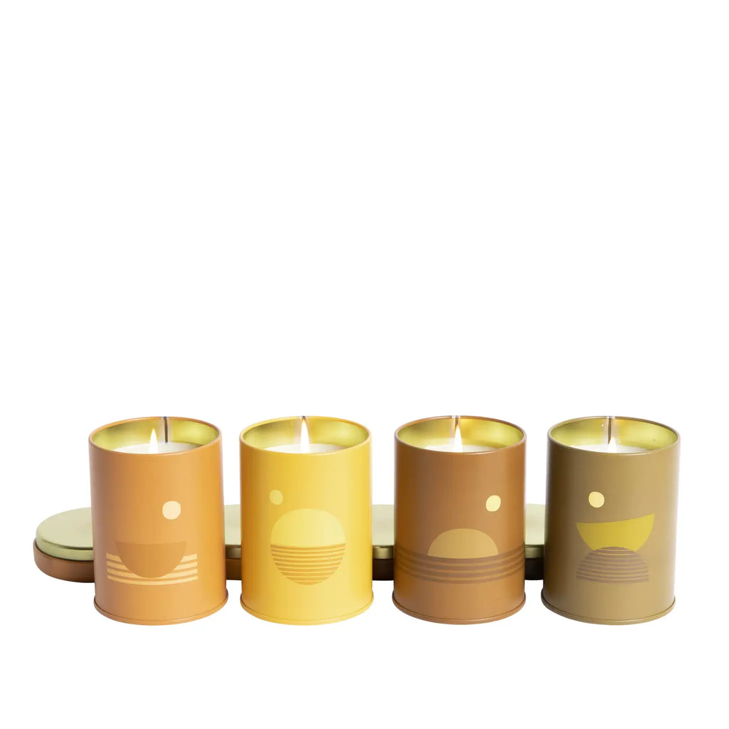 Dusk Sunset Candle, capturing the tranquil beauty of a setting sun with its captivating fragrance.