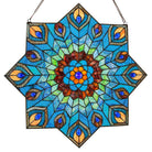 Hera Stained Glass Mosaic - Intricately handcrafted mosaic depicting the timeless beauty of the goddess Hera.