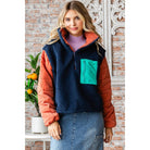 Emily Fleece Pullover - Cozy Half-Zip Winter Essential