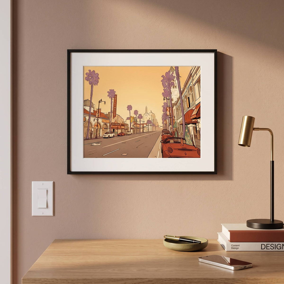 Hollywood Streets Print