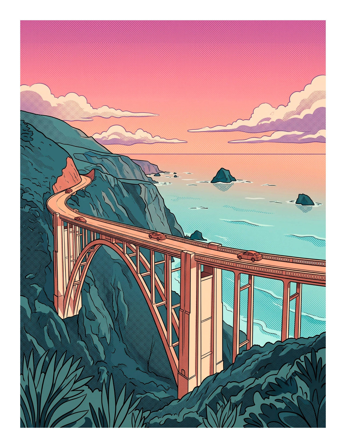 Big Sur Print