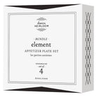 Bundle Element Appetizer Plates Set of 4