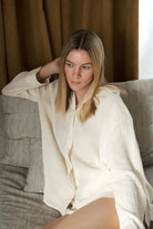 Echo Maxi Shirt - Effortlessly elegant women's shirt with flowing silhouette and maxi length.