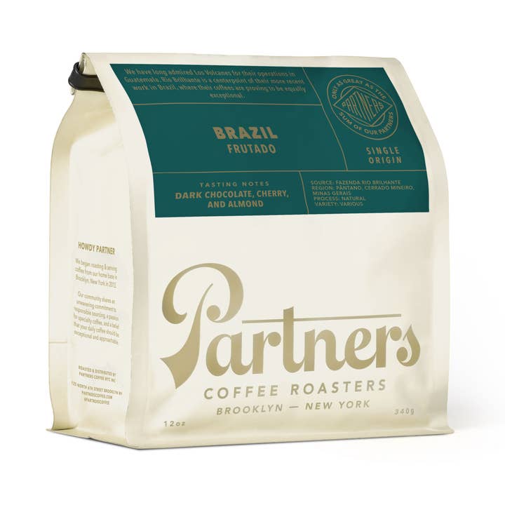 Partners Coffee - Brazil Frutado -  Whole Bean Coffee