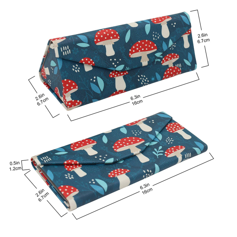 Mushroom Folding Glasses Case