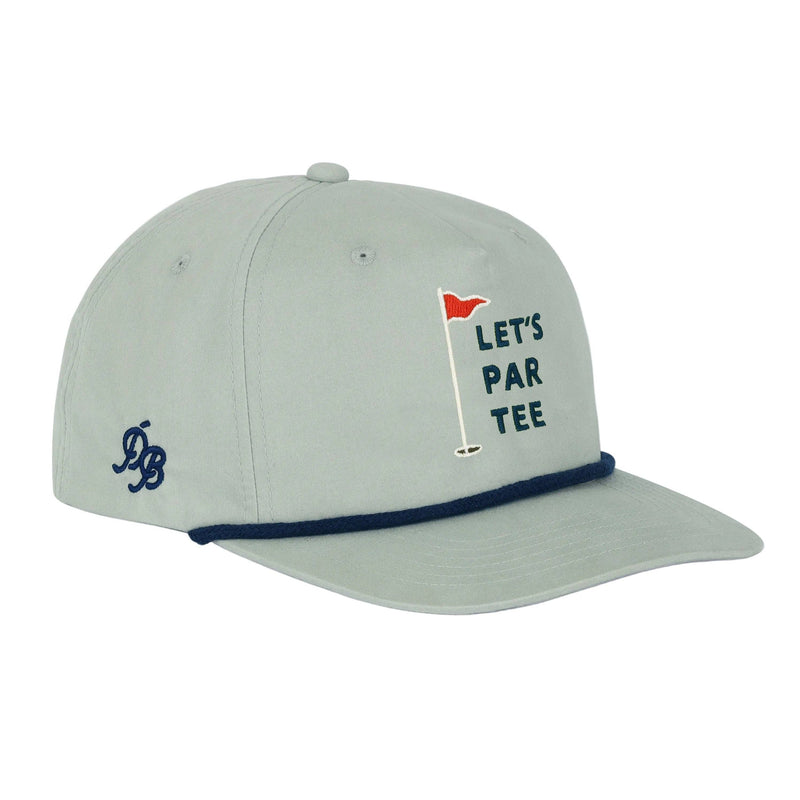 Lets Par Tee Golf Rope Hat