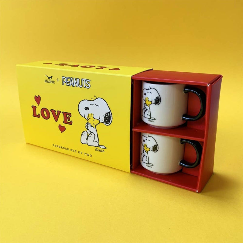 Peanuts Espresso Set - Love