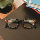 Pendleton Readers - Westerley with a tortoiseshell frame and patterned temples.