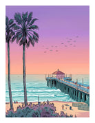 Manhattan Beach Pier Print