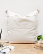 Embroidered Cotton Pillow Cover: Premium cotton pillow cover with intricate embroidery, epitome of elegance and texture.