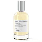 Bottle of Napoli No. 7 Eau De Parfum, featuring notes of apple, bergamot, jasmine, oakmoss, and musk for a fresh and sophisticated fragrance.