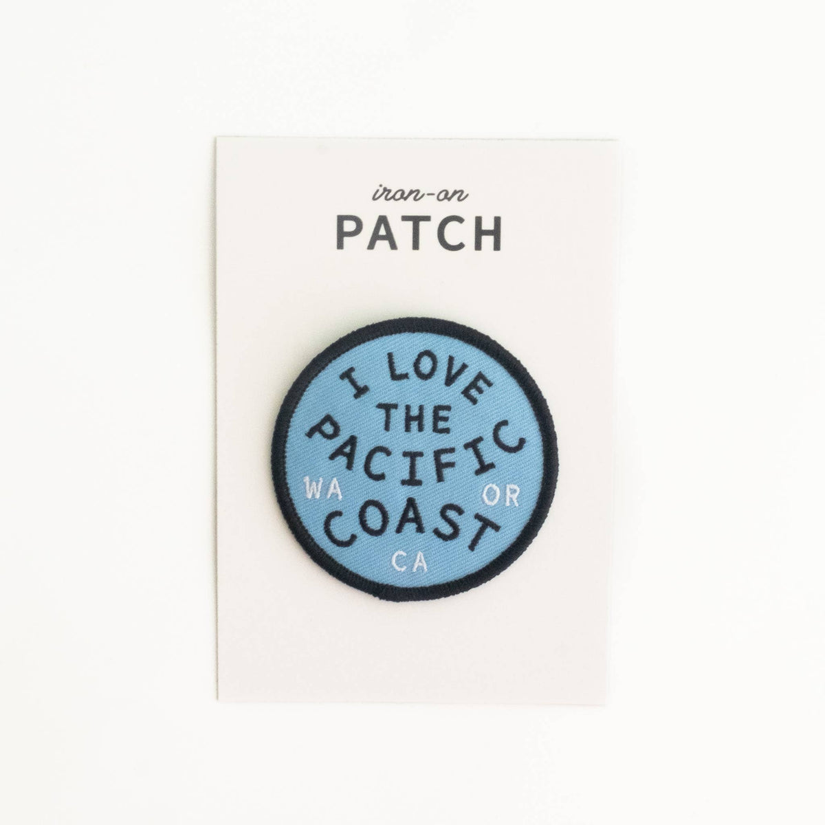 I Love The Pacific Coast Patch