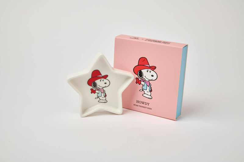 Peanuts Star Shaped Trinket Dish - Howdy