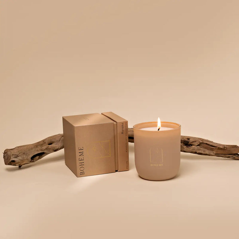Havana Candle, emanating the vibrant and captivating aromas of the bustling city.