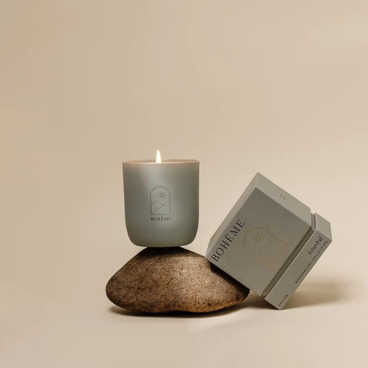 Istanbul Candle, capturing the essence of the vibrant city with its alluring fragrance.