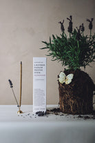 Hand Rolled Lavender Incense Stick, artisanal incense with a delicate fragrance, creating a serene and tranquil ambiance.