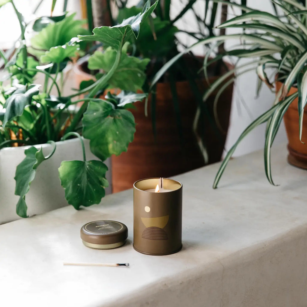 Moonrise Soy Candle, capturing the mystical allure of moonlit nights with its captivating fragrance.