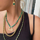 Milan Necklace: A timeless symbol of sophistication, this exquisite piece adds an elegant touch to any ensemble.