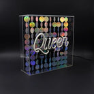 FORMA's Neon Queen Light, a radiant sign adorned with sequins, adding a touch of majesty and glamour to your decor.