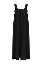 The Noa Straps Maxi Dress, made from 100% Turkish cotton, elegantly displayed, showcasing its delicate straps and flowing maxi length.