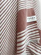 Premium Forma Towels - Palma Collection, intricately woven from 100% Turkish cotton for superior softness and absorbency.