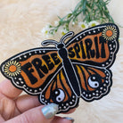 Large Free Spirit Butterfly Patch, showcasing a beautifully detailed butterfly design, representing transformation and unrestrained freedom.