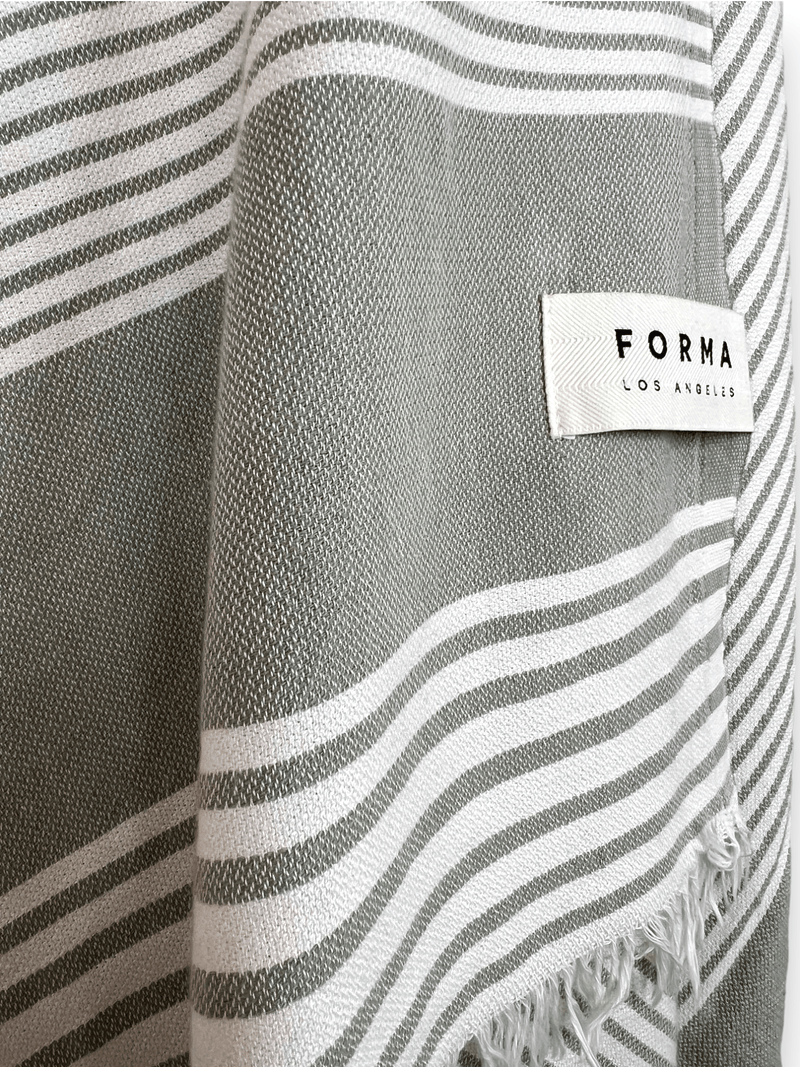 Premium Forma Towels - Palma Collection, intricately woven from 100% Turkish cotton for superior softness and absorbency.