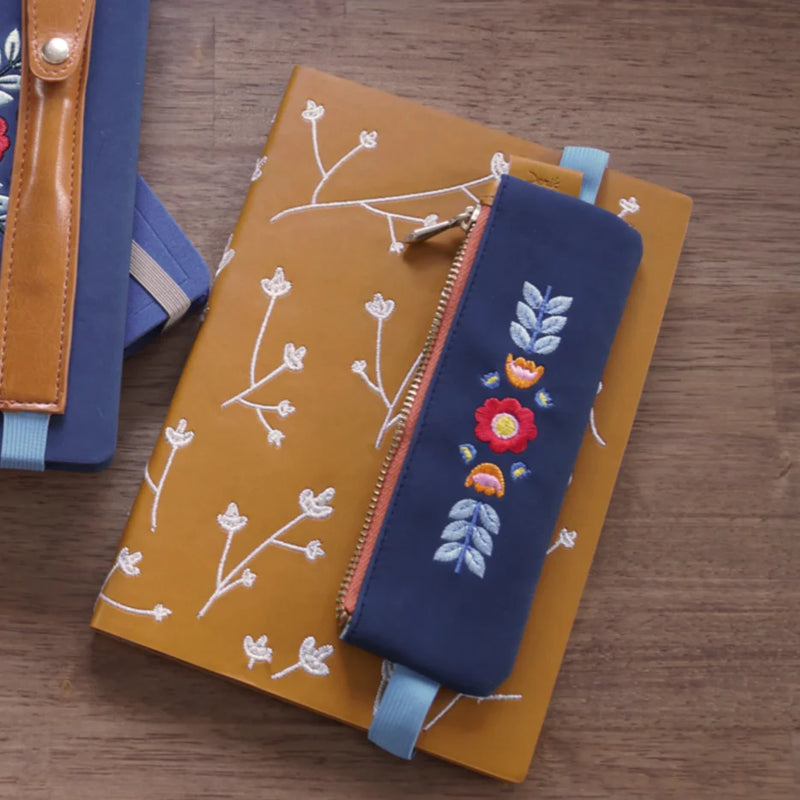 Floral Pencil Pouch - A stylish and practical pouch with a charming floral design for storing pencils and stationery.