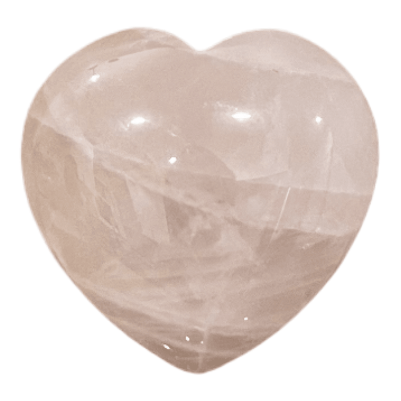 Rose Quartz Heart