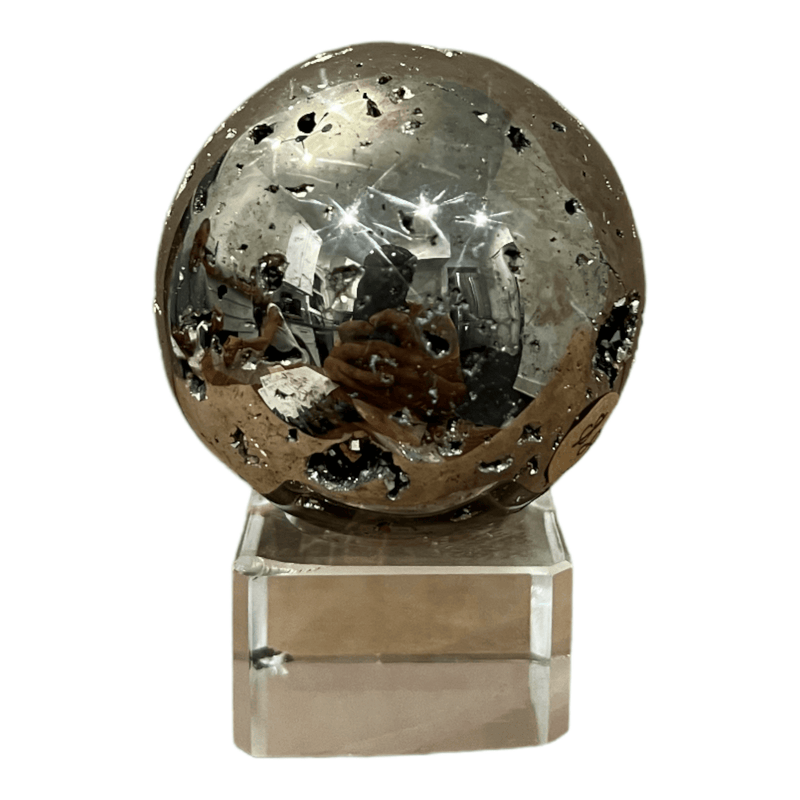Mica Pyrite Sphere