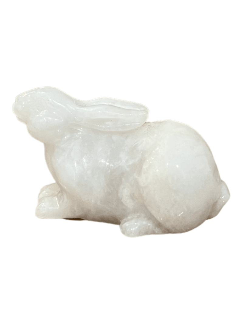 Agate Rabbit Figure
