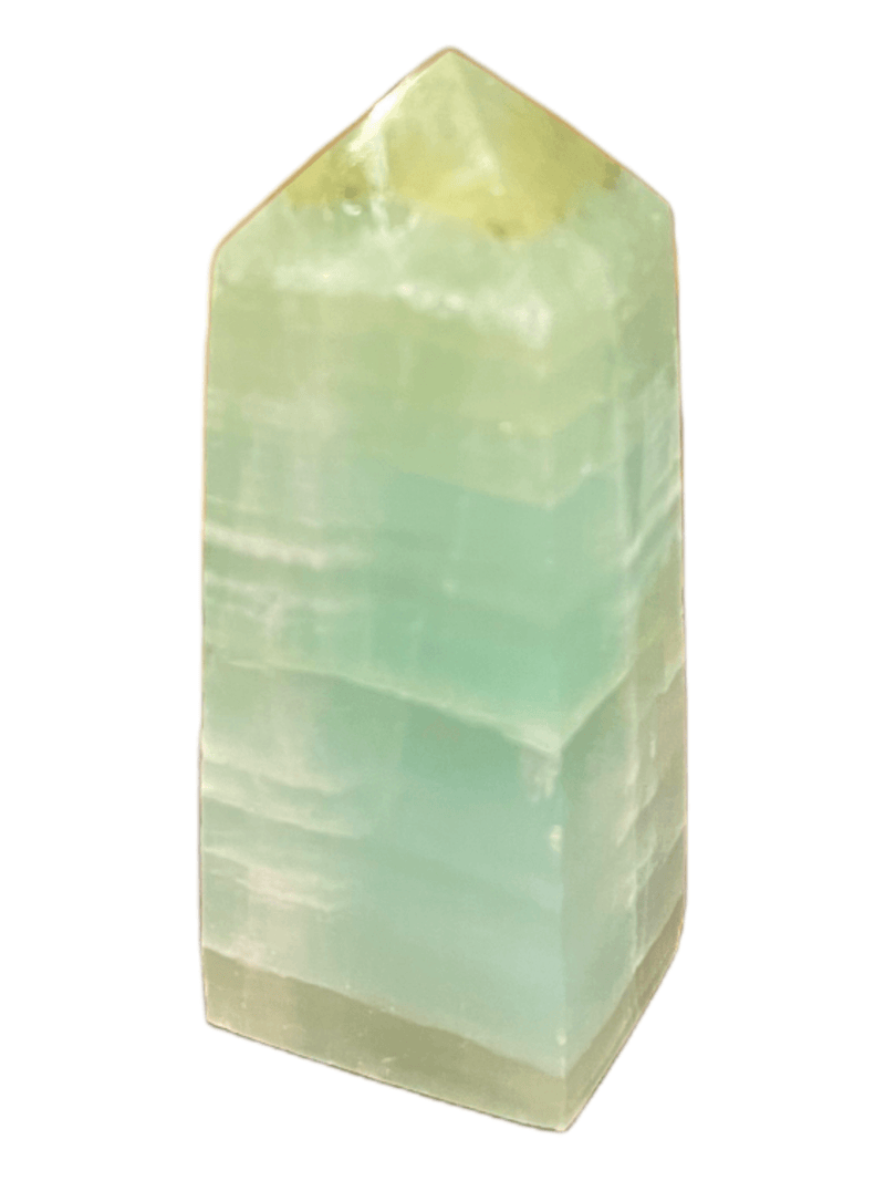 Pistachio Calcite Tower