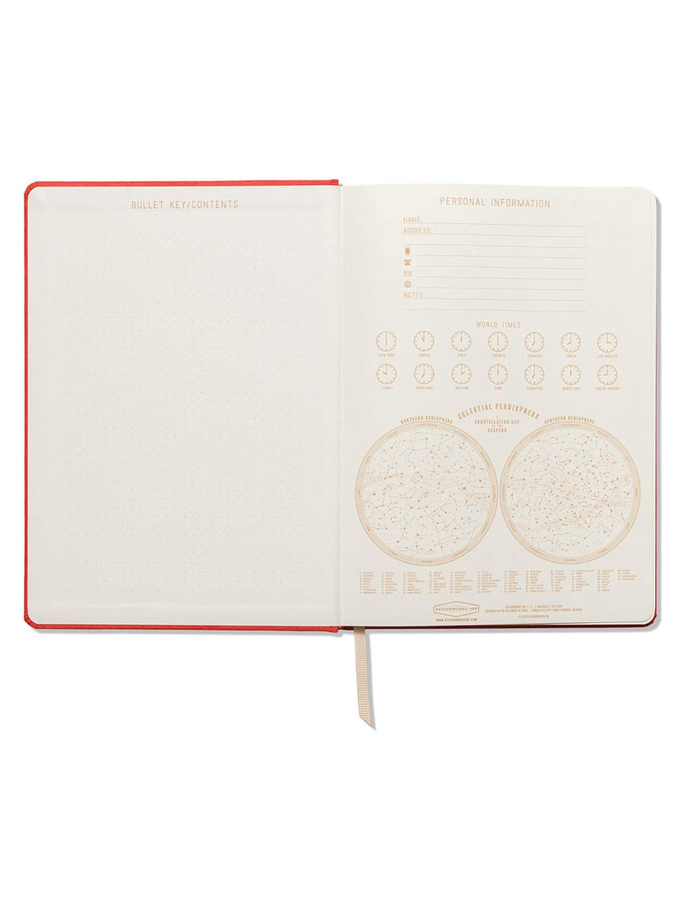 Image showcasing the 'Good Things Cloth Covered Journal', with an attractive fabric cover design.