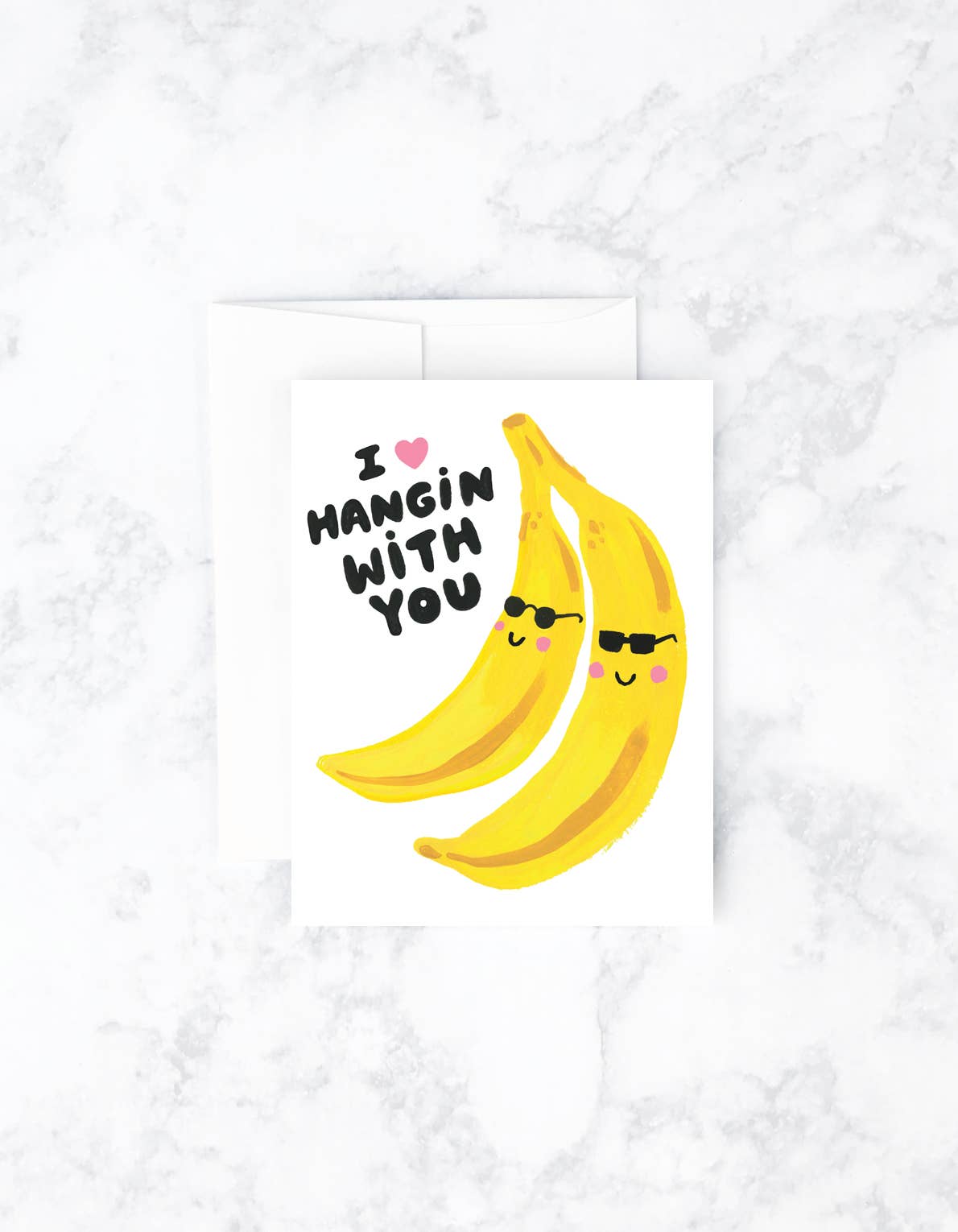 "I'm Hanging With You" Card - A whimsically designed card expressing camaraderie with a touch of humor.
