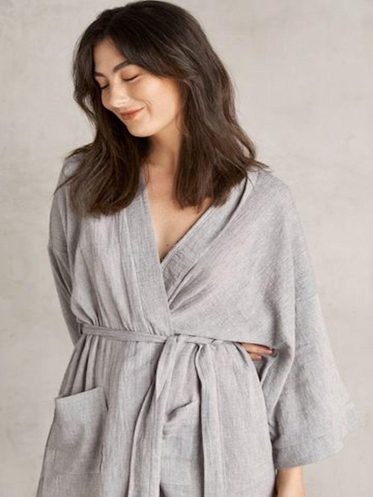 Gusto Robe - Luxurious and comfortable robe with a relaxed fit and adjustable waist tie.