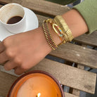 Leaf Bracelet - Delicate and organic, an elegant accessory inspired by nature's beauty.