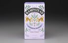 Hampstead Organic Lavender & Valerian tea, a harmonious blend of aromatic Lavender, Lemongrass, and calming Valerian Root.